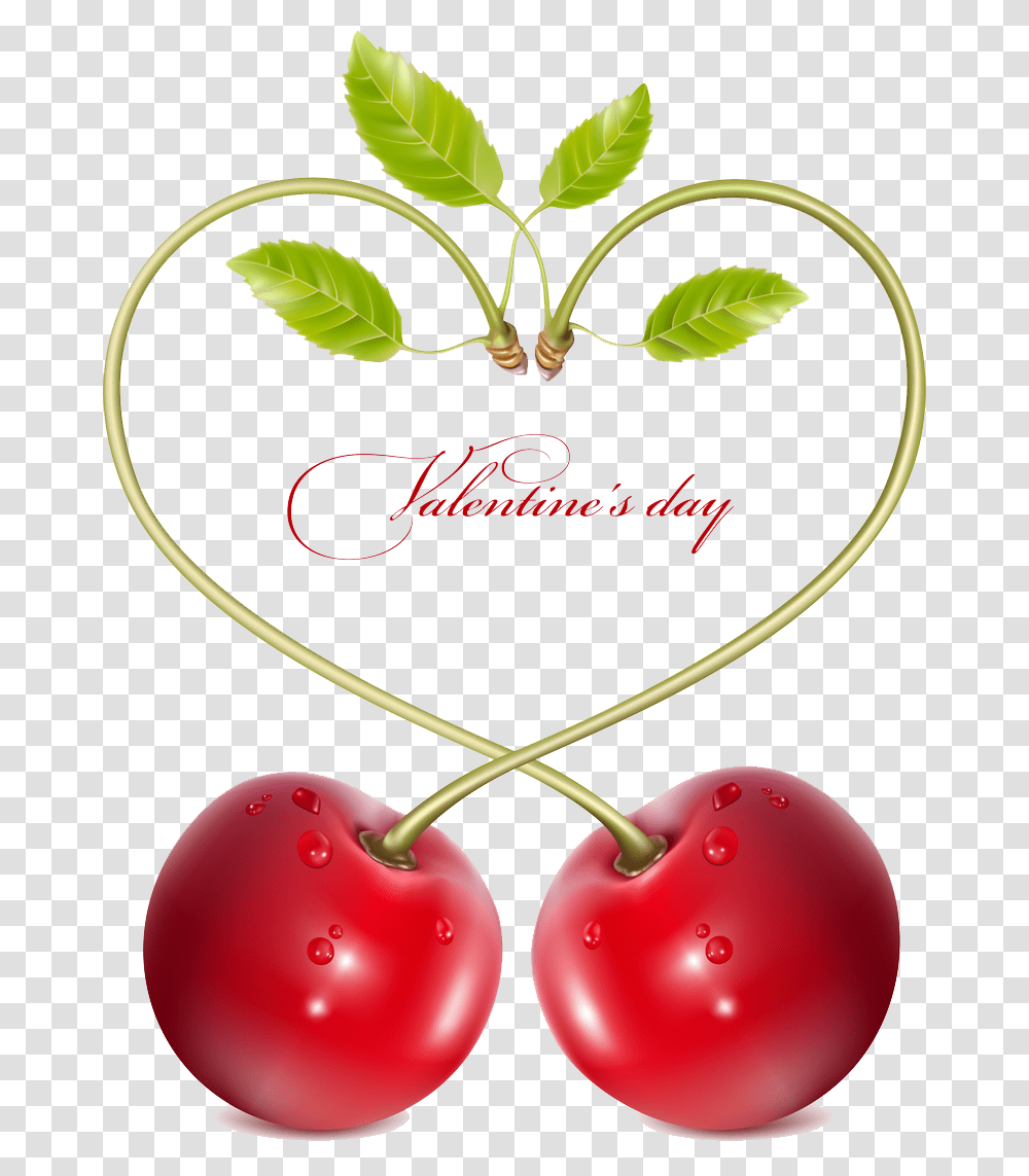 Cherry Vector Pic Cherry Vector Free Download, Plant, Fruit, Food Transparent Png