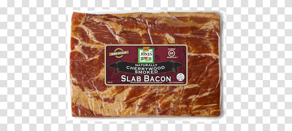 Cherrywood Smoked Bacon Jones Dairy Farm, Pork, Food, Ham, Bread Transparent Png