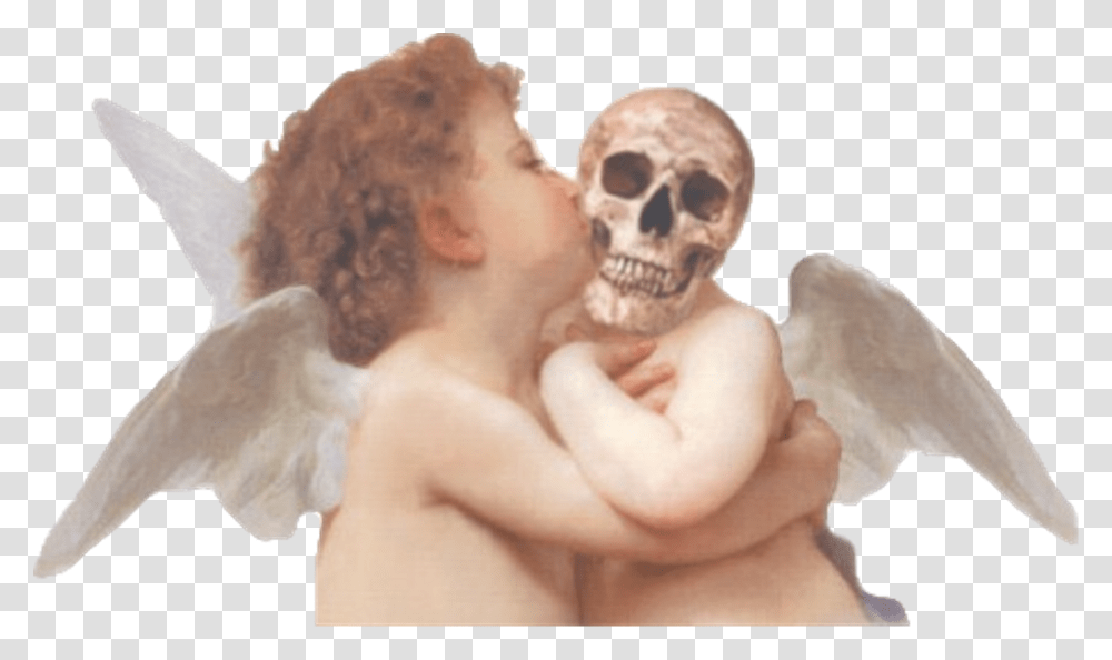 Cherub Heavenly Skull Angelic Angel Aesthetic Angelic Cherub Aesthetic, Person Transparent Png