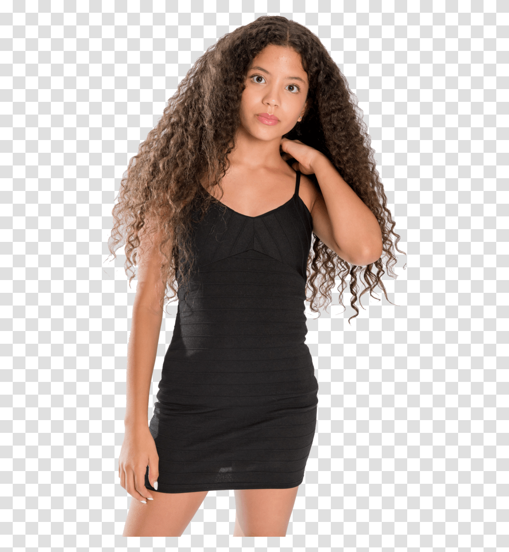 Cheryl Creations Kids Little Black Dress, Person, Hair, Sleeve Transparent Png