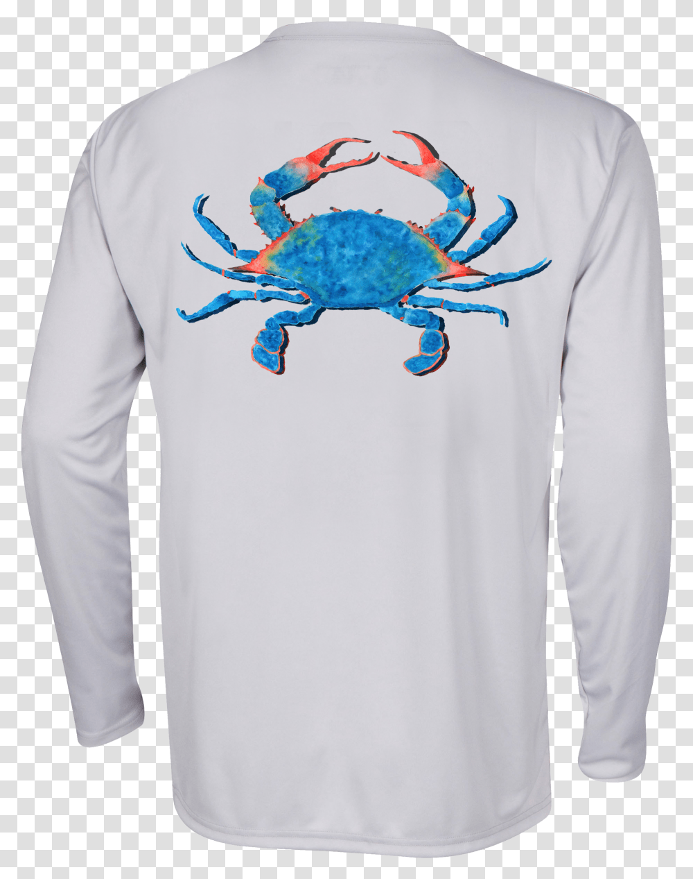 Chesapeake Blue Crab, Sleeve, Apparel, Long Sleeve Transparent Png