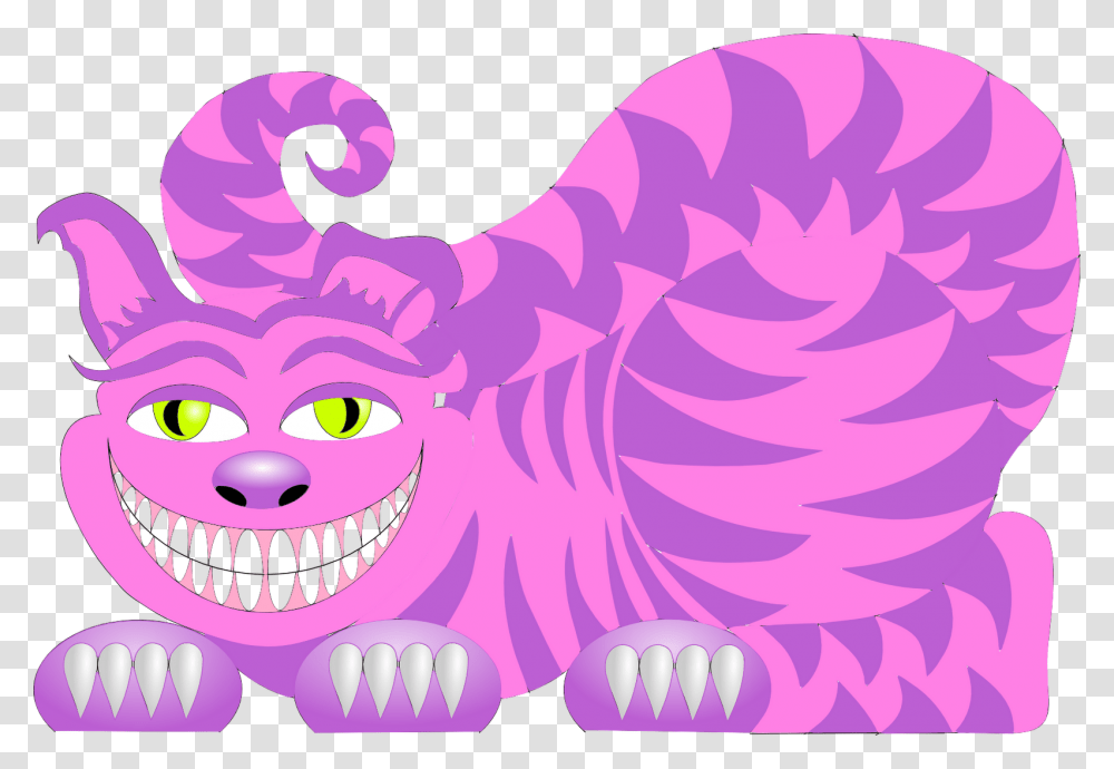Cheshire Cat Clipart Cheshire Cat, Teeth, Mouth, Purple Transparent Png