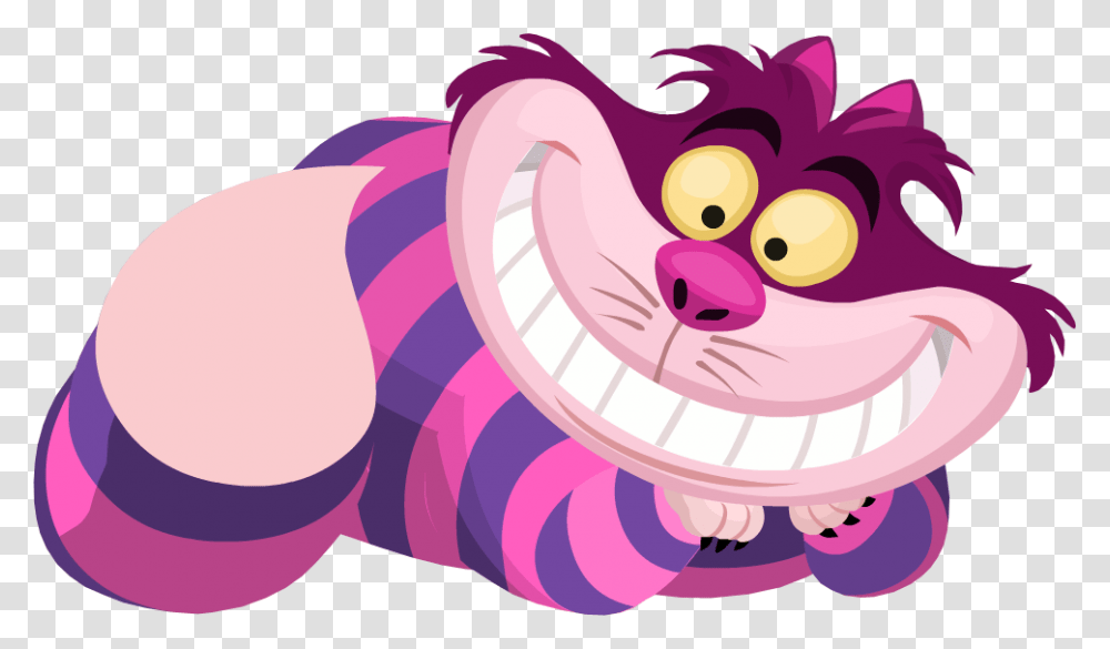 Cheshire Cat Clipart, Purple, Food, Word Transparent Png