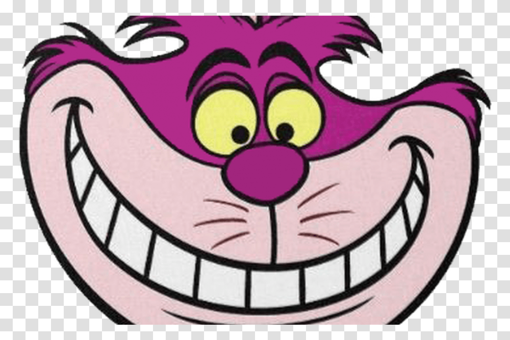Cheshire Cat Face Clipart Alice In Wonderland Cat Face, Pattern, Meal, Food Transparent Png