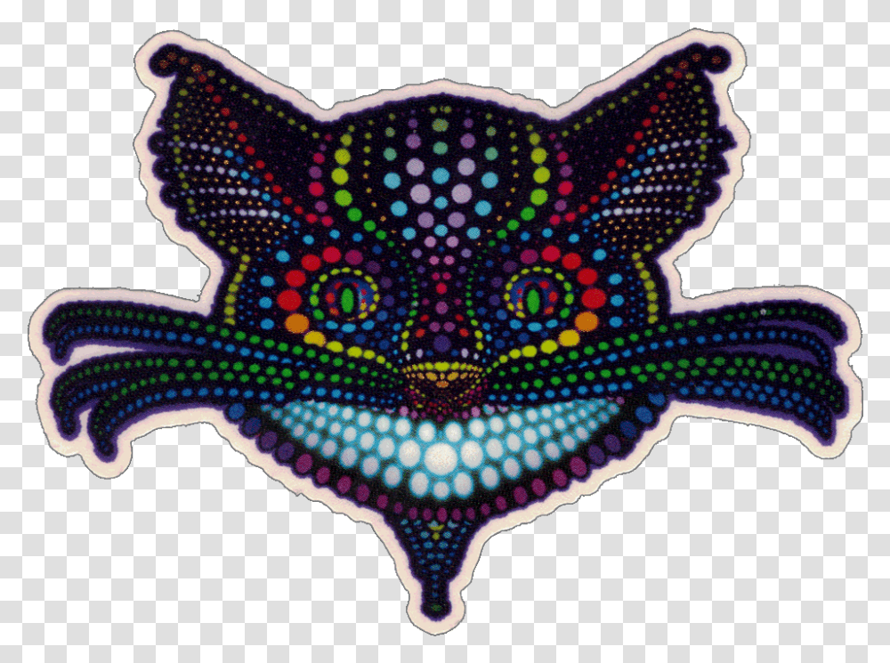 Cheshire Cat Face Craft, Pattern, Purple, Fractal, Ornament Transparent Png