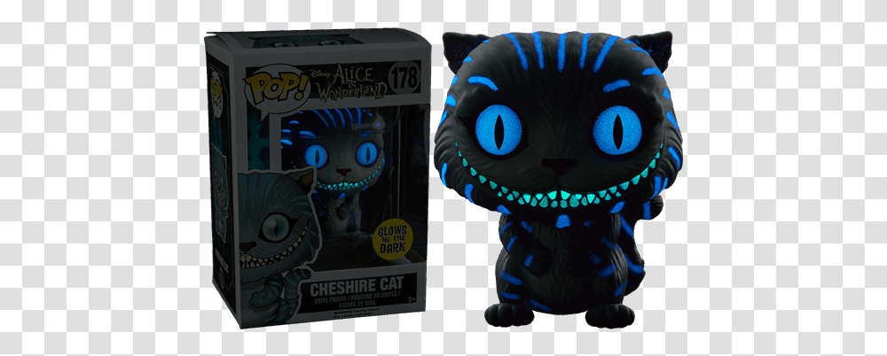 Cheshire Cat Glow In The Dark Pop, Toy, Light, Alien Transparent Png