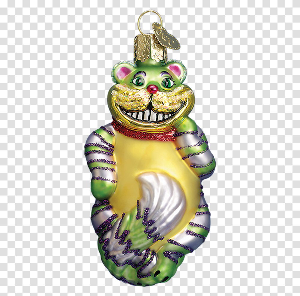 Cheshire Cat Ornament Christmas Day, Figurine, Worship Transparent Png