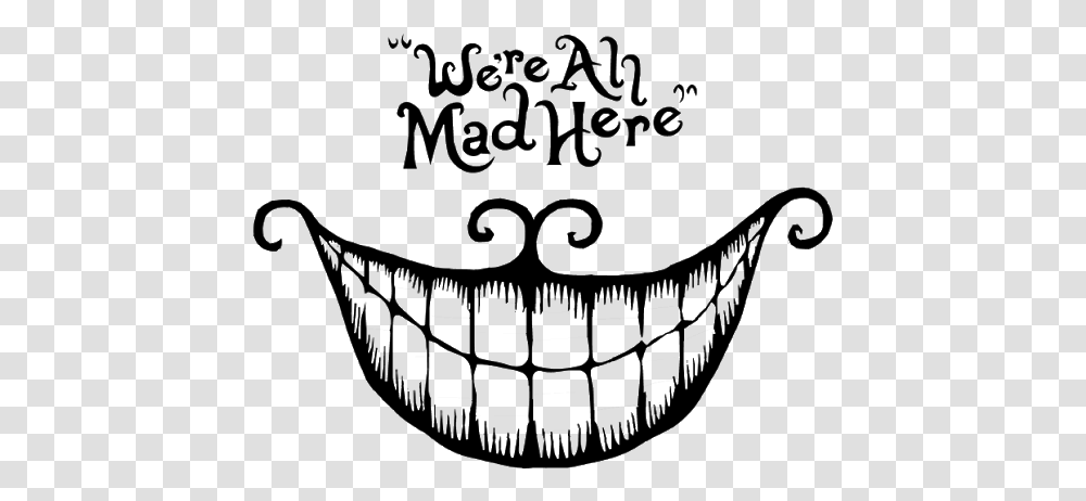 Cheshire Cat Smile Clipart, Gray, World Of Warcraft Transparent Png