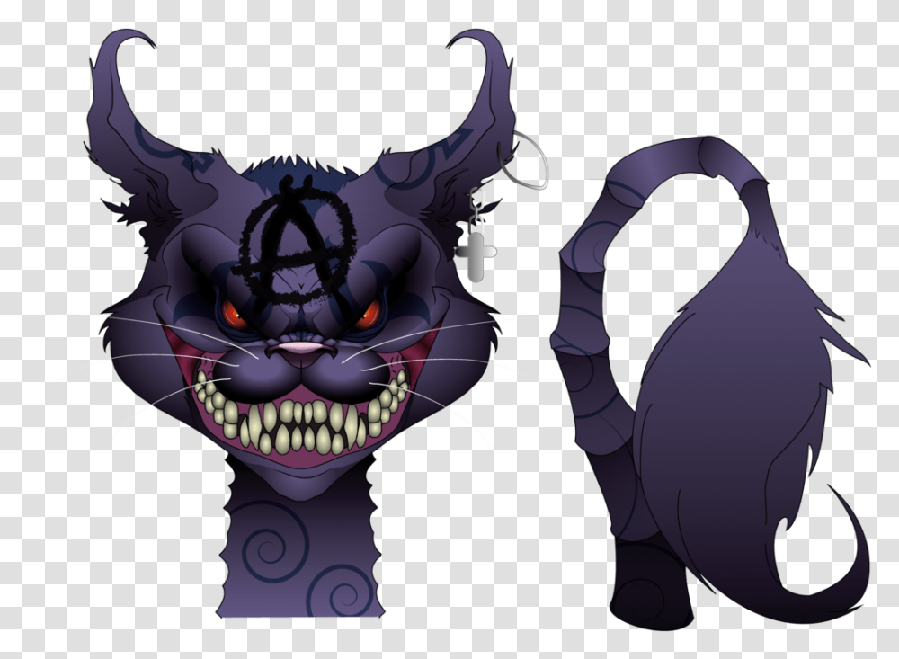 Cheshire Cat Vector Transparent Png