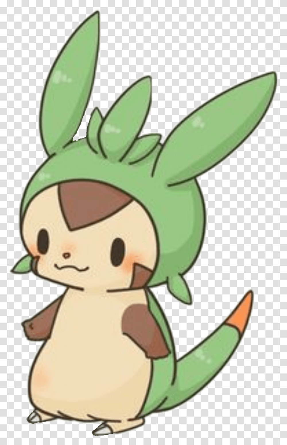 Chespin Cute Chespin, Elf, Animal, Plush, Toy Transparent Png