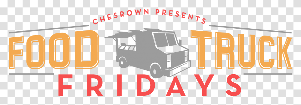 Chesrown Food Truck Friday Food Truck Friday Sign, Van, Vehicle, Transportation, Caravan Transparent Png