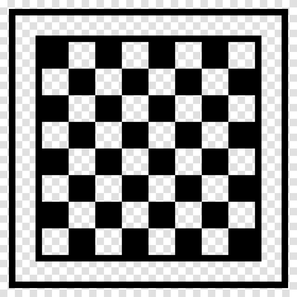 Chess Board Checkered Checkers Strategy Game Icon Free, Apparel, Screen, Electronics Transparent Png
