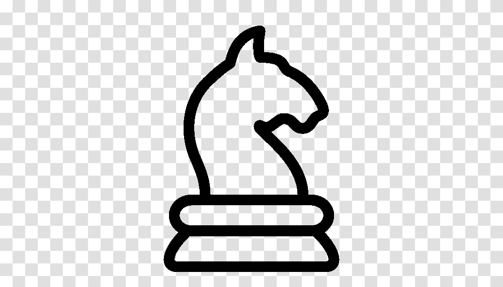 Chess Clipart White Knight, Stencil, Number Transparent Png