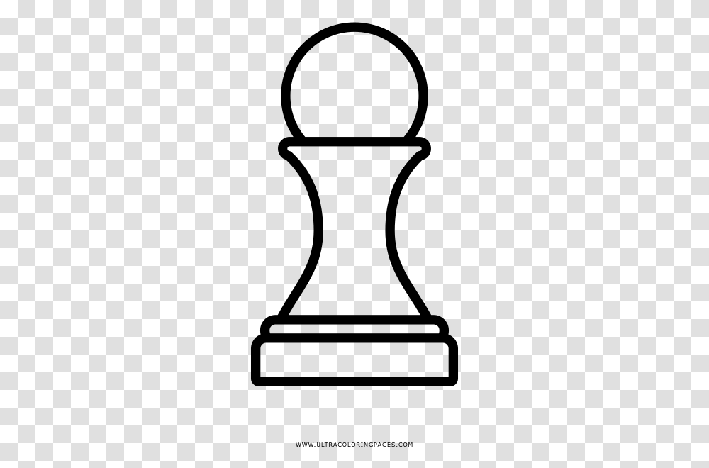 Chess Pawn Coloring, Gray, World Of Warcraft Transparent Png