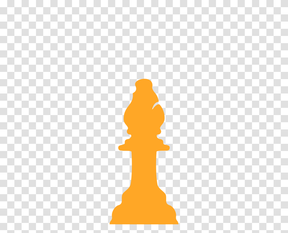 Chess Piece Bishop Staunton Chess Set Knight, Silhouette, Game, Bonfire Transparent Png