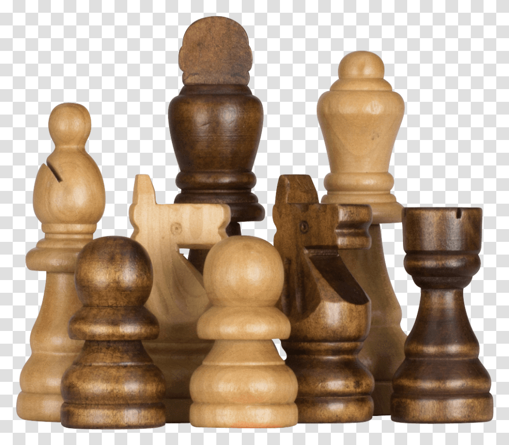 Chess Piece Large Chess Set Wood, Game Transparent Png