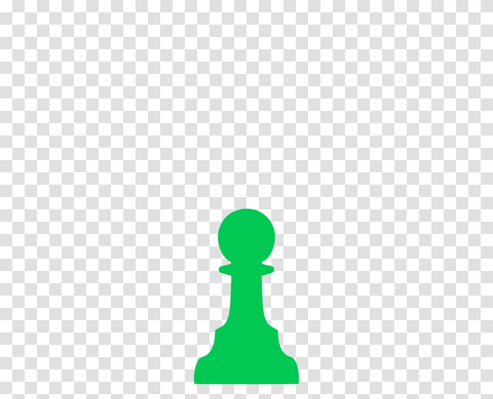 Chess Piece Pawn Chessboard Board Game, Green, Silhouette Transparent Png