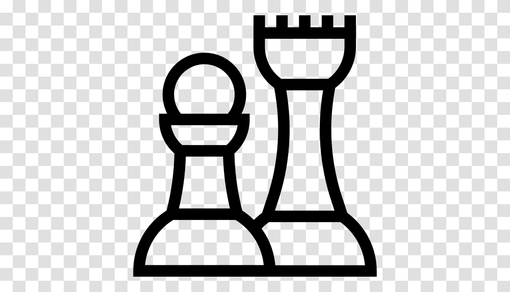 Chess Pieces Icon, Gray, World Of Warcraft Transparent Png