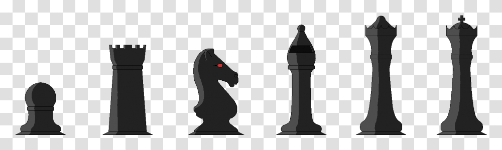 Chess Pieces Set Chess Pieces 2d, Person, Human, Game, Silhouette Transparent Png