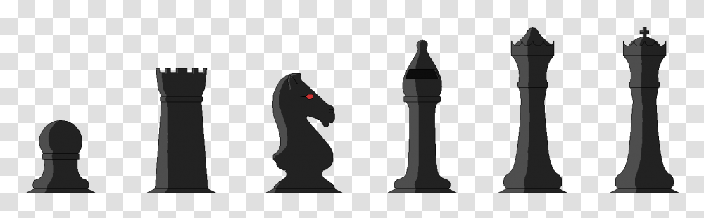 Chess Pieces Set, Game, Photography, Silhouette, Sitting Transparent Png