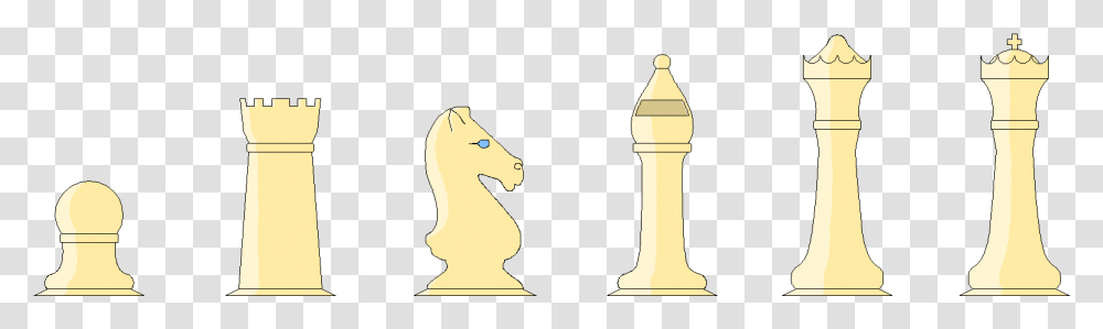 Chess Pieces White Chess, Game, Bird, Animal, Photography Transparent Png