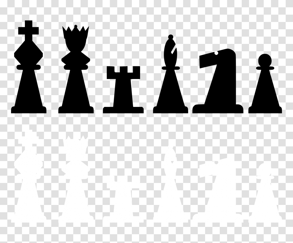 Chess Set, Game, Silhouette, Sign Transparent Png