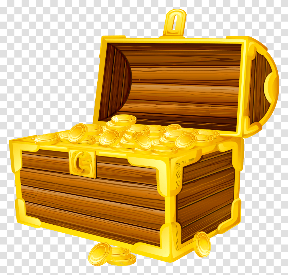 Chest Background Treasure Chest Clipart, Crib, Furniture Transparent Png