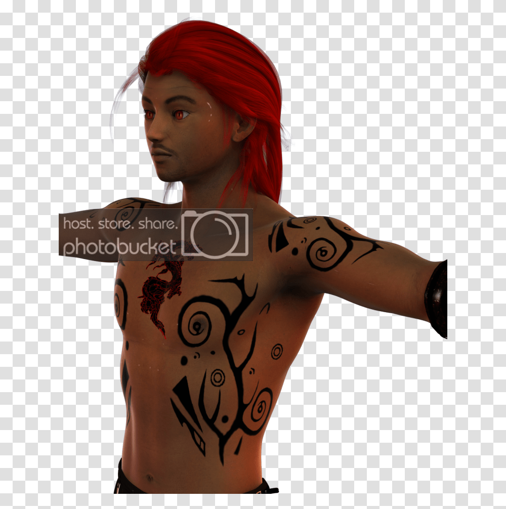 Chest Hair 5png Tattoo, Skin, Person, Face Transparent Png