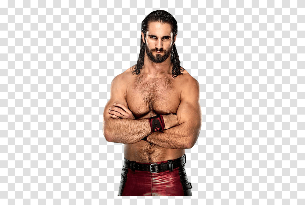 Chest Hair Images Wwe Seth Rollins, Person, Human, Face, Torso Transparent Png