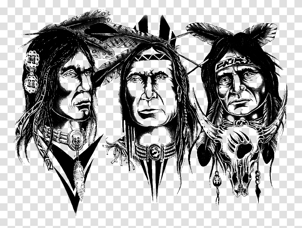 Chest Tattoo Designs Download Best Native American T Shirts, Statue, Sculpture, Person Transparent Png
