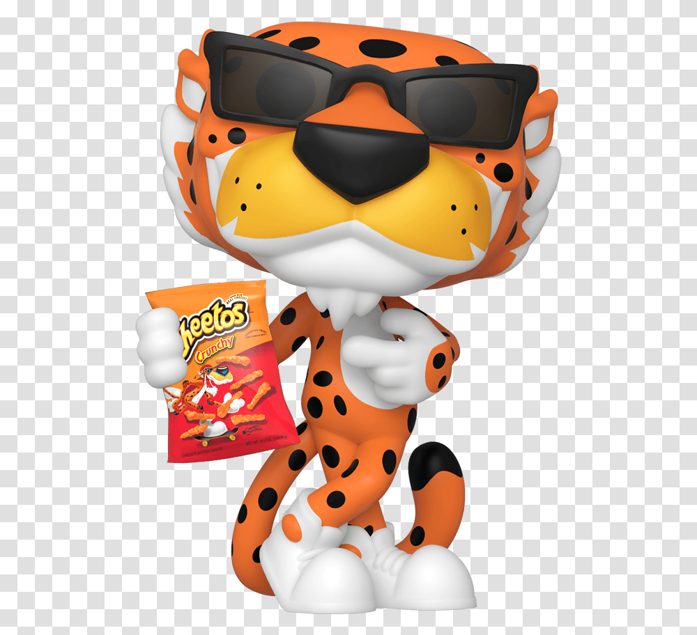 Chester Cheetah Funko Pop, Toy, Food, Sunglasses, Animal Transparent Png
