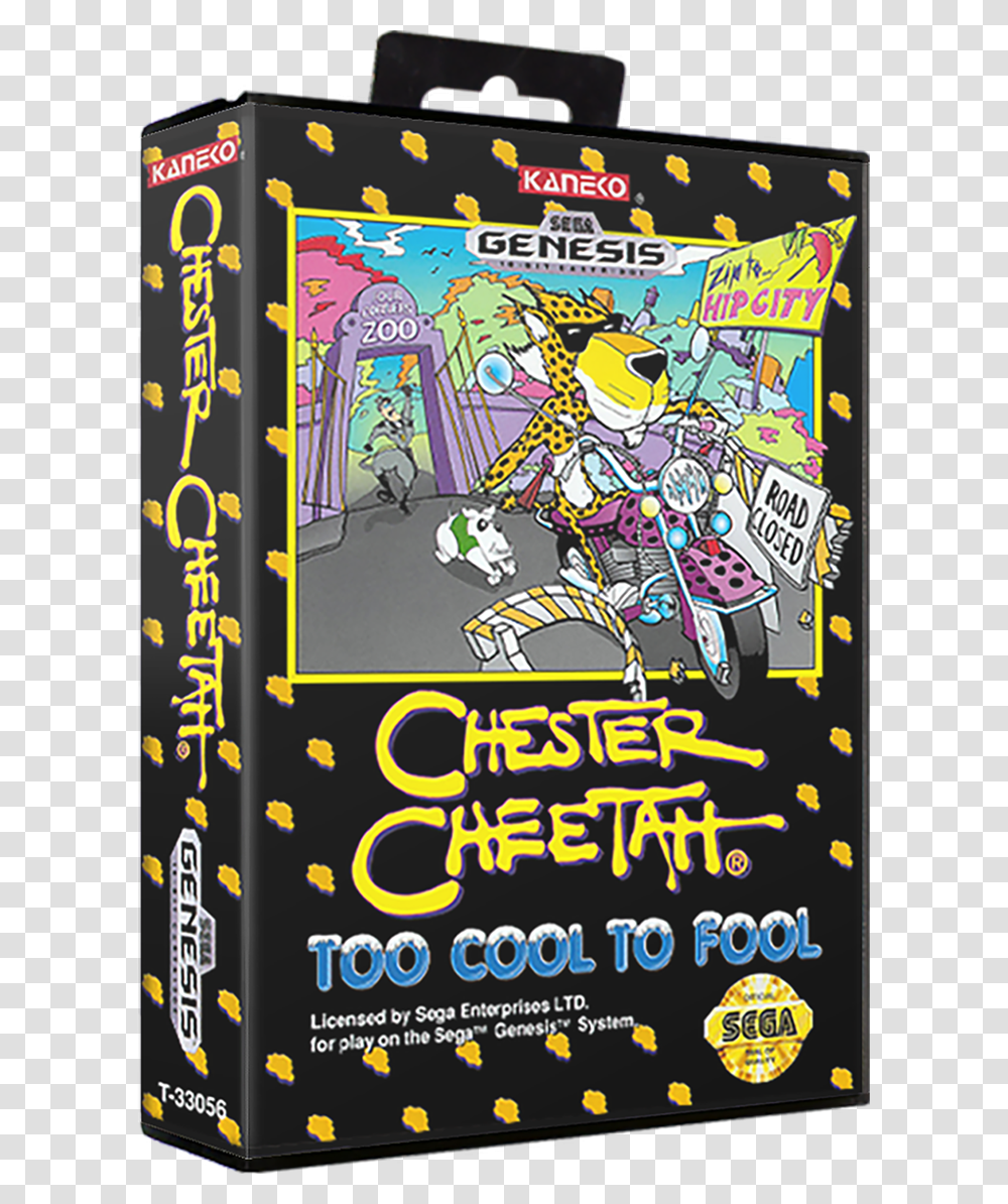 Chester Cheetah Too Cool To Fool, Advertisement, Poster, Flyer Transparent Png