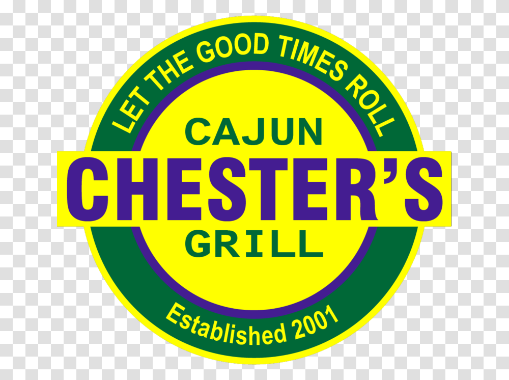 Chesters Cajun Grill, Label, Sticker, Logo Transparent Png