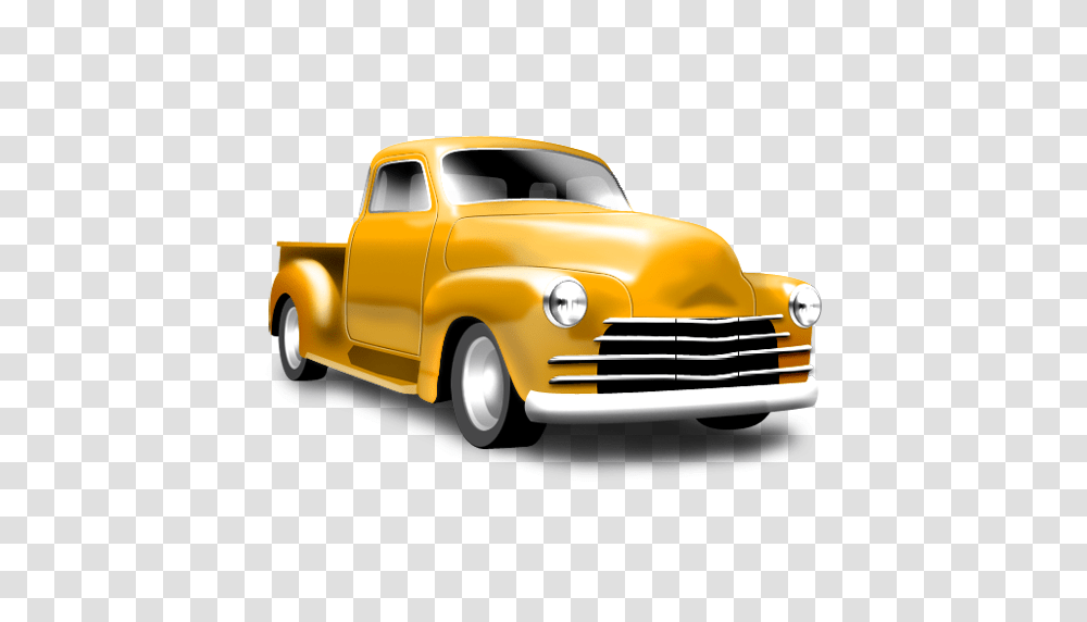 Chevelot Yellow Icon, Pickup Truck, Vehicle, Transportation, Car Transparent Png