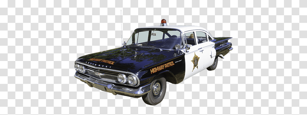 Chevrolet Biscayne Police Car Shower Curtain 1960 Police Car, Vehicle, Transportation, Sedan, Sports Car Transparent Png