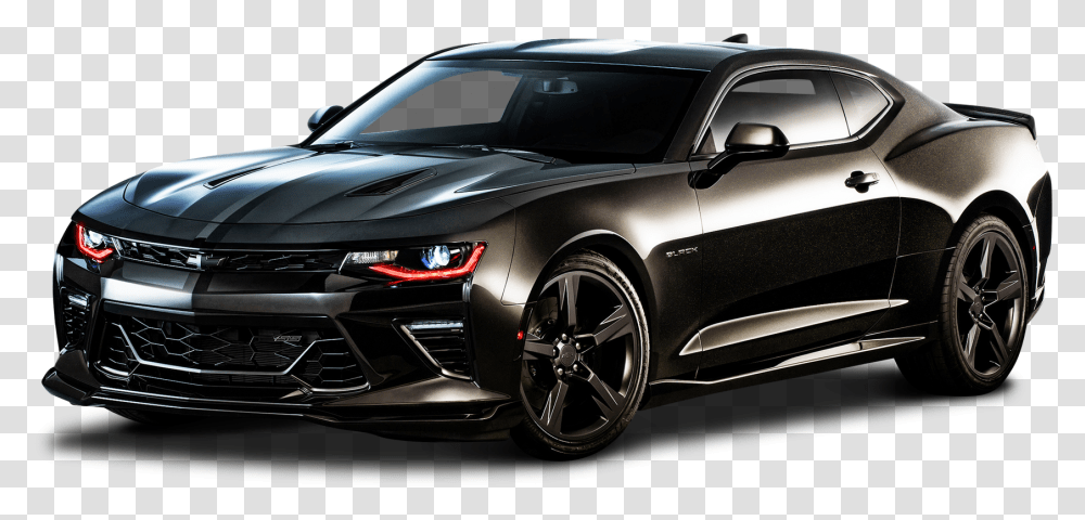 Chevrolet Camaro Black Car Image All Black Camaro 2020, Vehicle, Transportation, Sports Car, Coupe Transparent Png