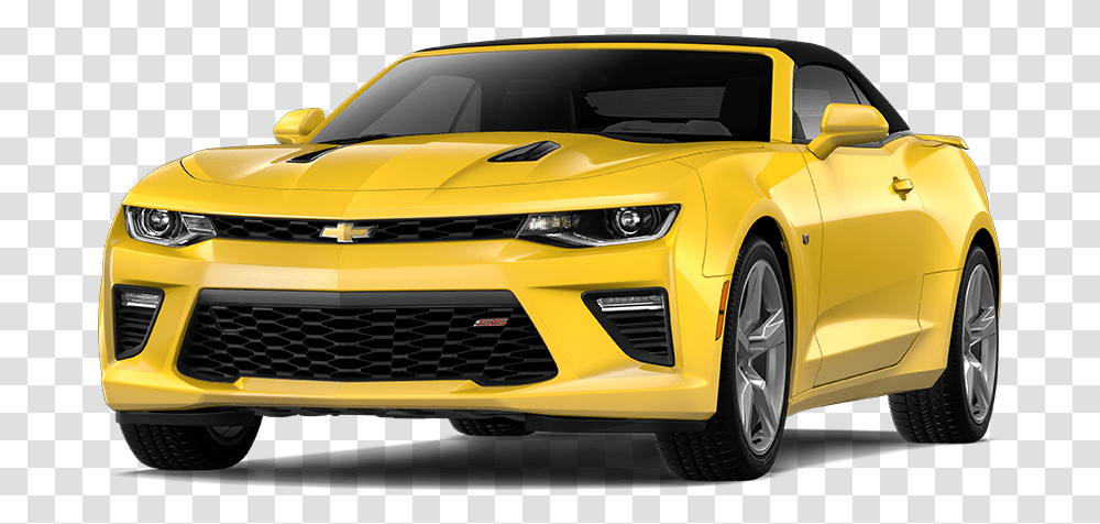 Chevrolet Camaro Convertible Yellow 2019 Camaro Convertible, Sports Car, Vehicle, Transportation, Coupe Transparent Png