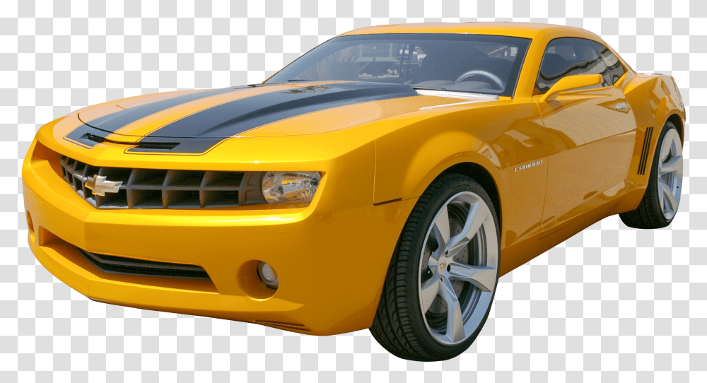 Chevrolet Camaro Transformers Bumble Bee Car, Alloy Wheel, Spoke, Machine, Sports Car Transparent Png