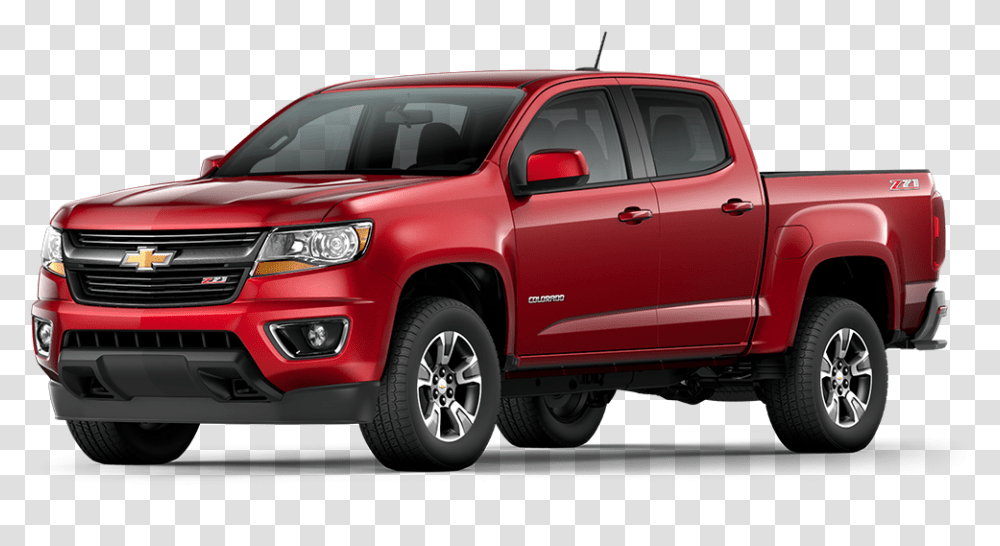 Chevrolet Colorado Pickup Truck Picture 2019 Red Chevy Colorado, Vehicle, Transportation, Car, Automobile Transparent Png