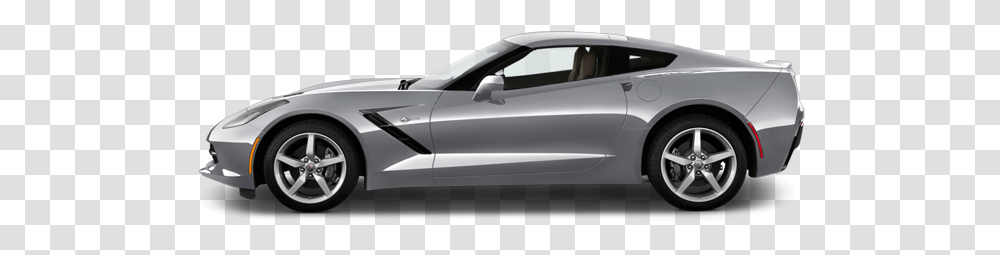 Chevrolet Corvette Stingray 1lt Jaguar F Type Side View, Car, Vehicle, Transportation, Tire Transparent Png