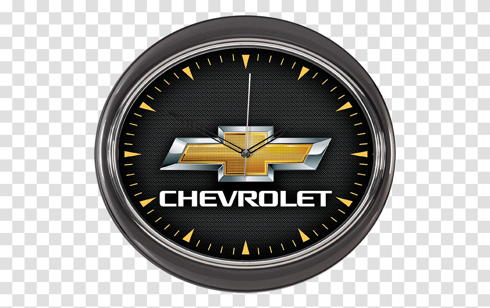 Chevrolet Gold Bt Wall Clock Bell And Ross Be, Clock Tower, Architecture, Building, Gauge Transparent Png