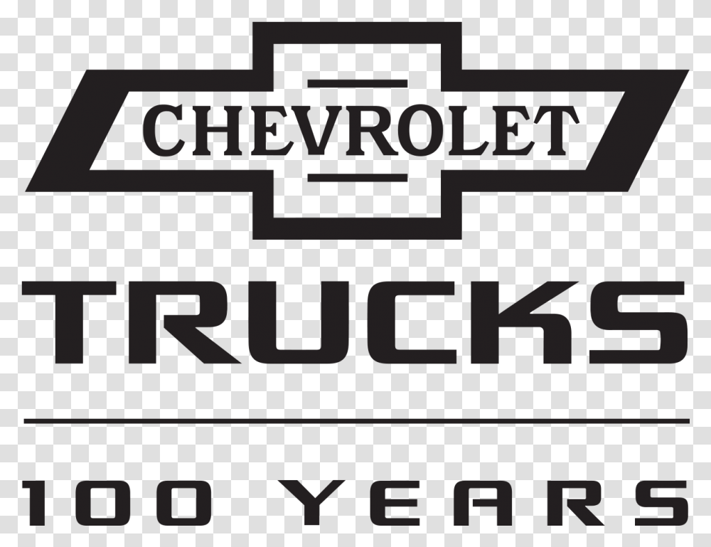 Chevrolet Trucks 100 Years, Alphabet, Word, Number Transparent Png