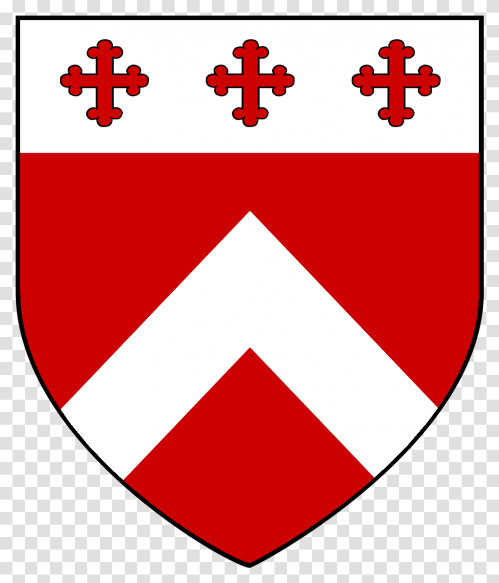 Chevron Chief Crossbotony Easy Coat Of Arms, Shield, Armor Transparent Png