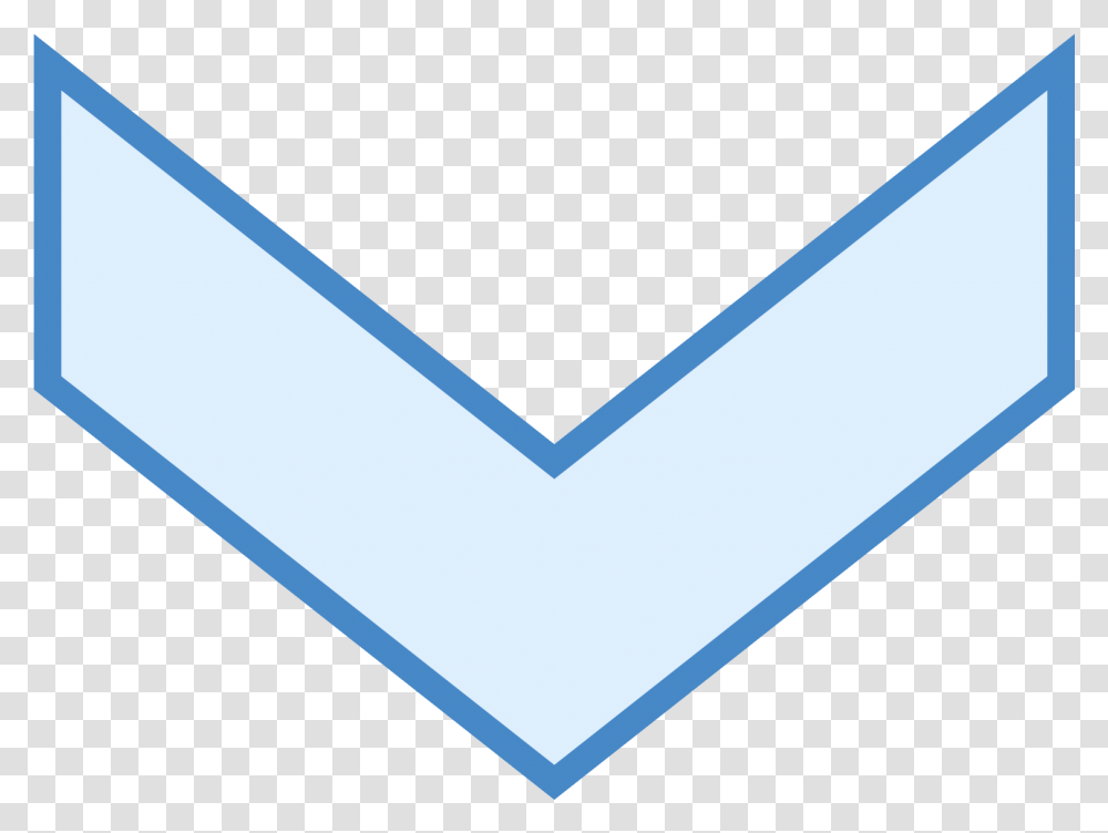 Chevron Down Icon Art, Envelope, Triangle, Mail Transparent Png