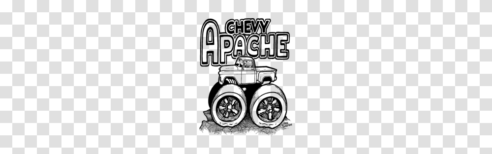 Chevy Apache With Lifted Truck, Machine, Spoke, Wheel, Tire Transparent Png