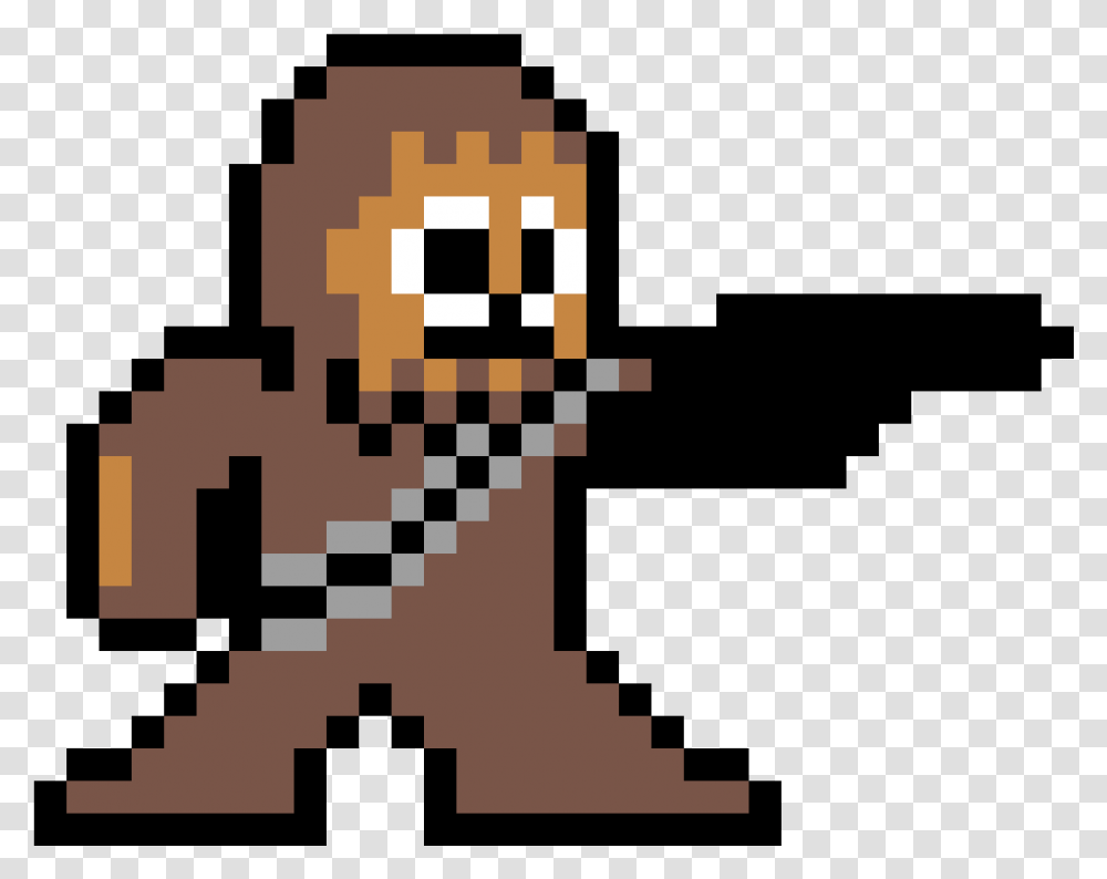 Chewbacca 2d Video Game Characters Clipart Full Size Megaman 8 Bits, Rug, Minecraft Transparent Png