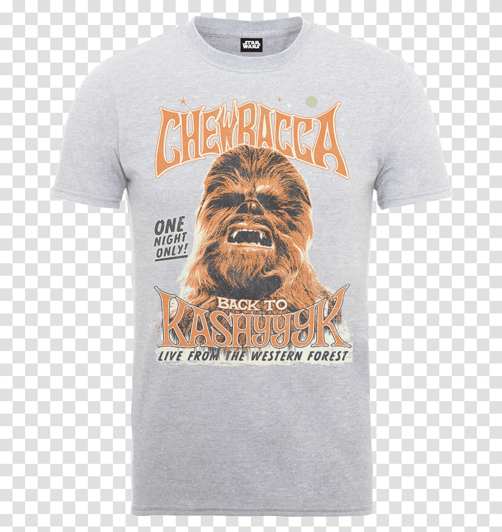 Chewbacca Back To Kashyyyk Poster, Apparel, T-Shirt, Plant Transparent Png