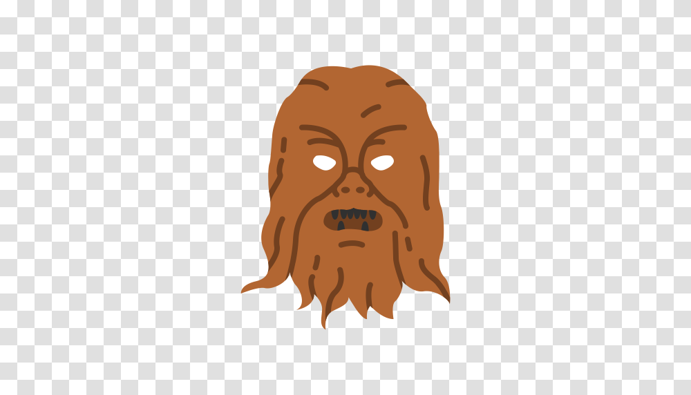 Chewbacca Han Solo Star Wars Wookie Icon, Face, Beard, Mustache, Plant Transparent Png