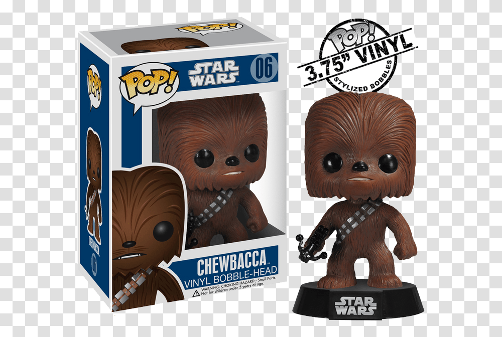 Chewbacca Pop Star Wars Chewbacca, Toy, Figurine, Label Transparent Png