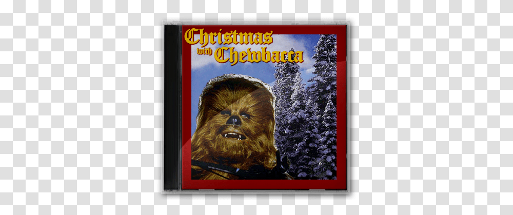 Chewbacca Sings The Chewbacca Christmas, Mammal, Animal, Poster, Advertisement Transparent Png